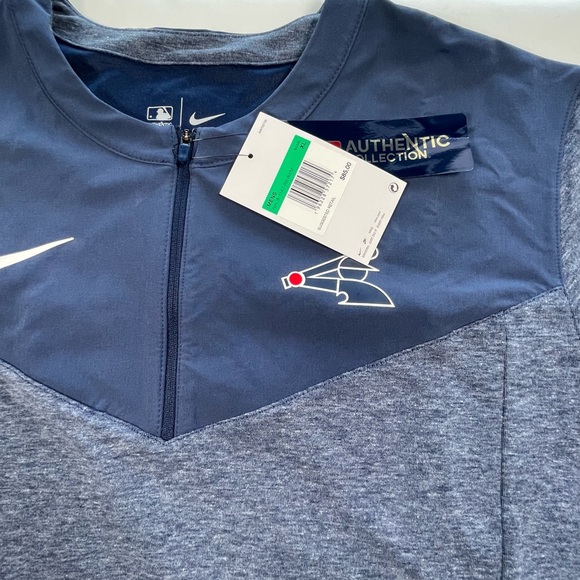 Nike Navy Authentic Collection Game Time Performance Long Sleeve - Picture 9 of 14